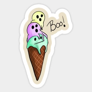 Ice Scream cute Sticker